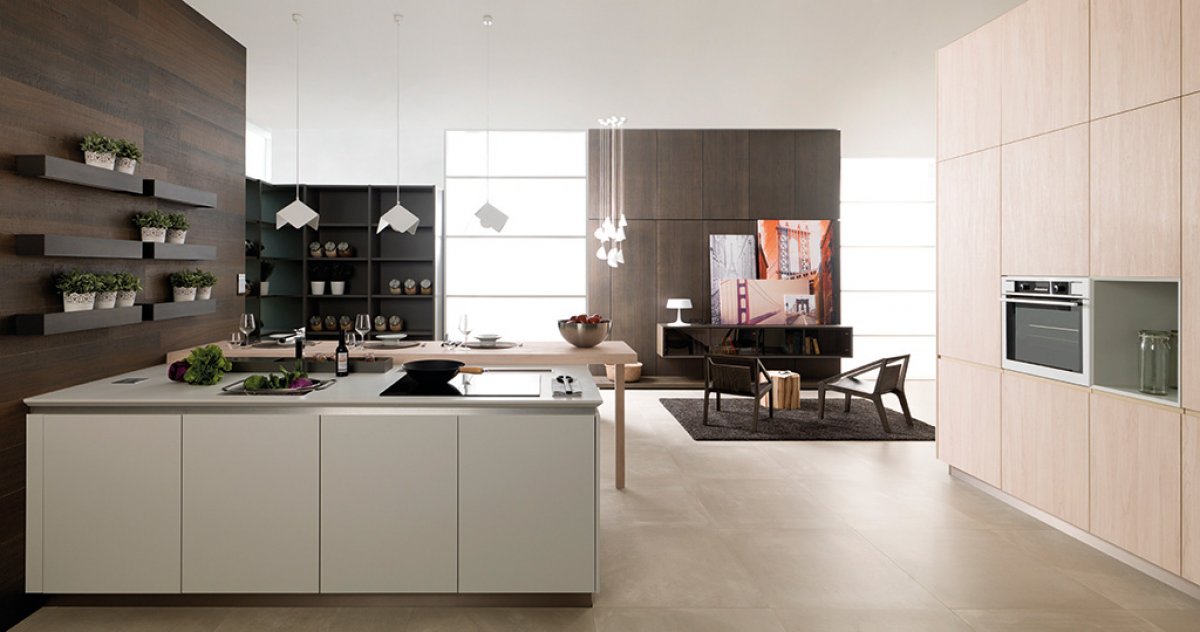 Cucine Residence: minimalismo funzionale ed estetico