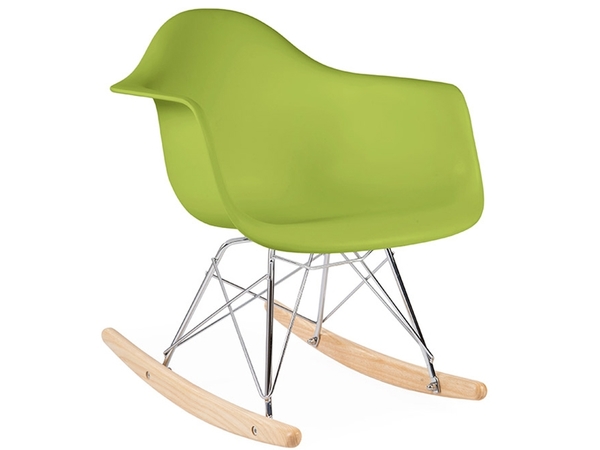 Eames rocking chair RAR bambino - Verde