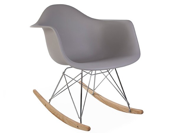 Eames rocking chair RAR - Grigio chiaro