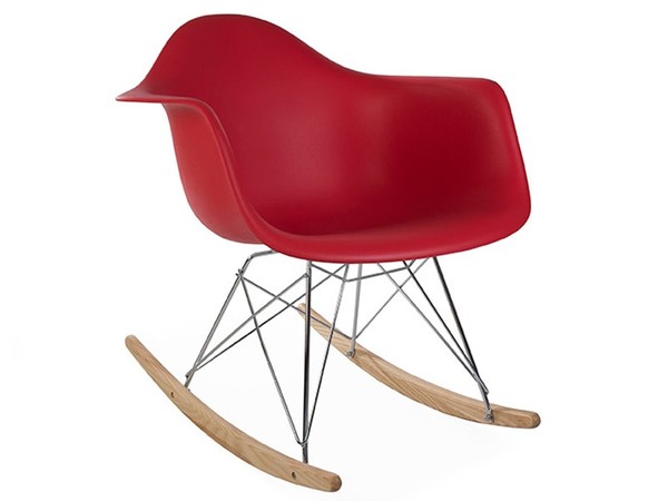 Eames Rocking Chair RAR - Rosso