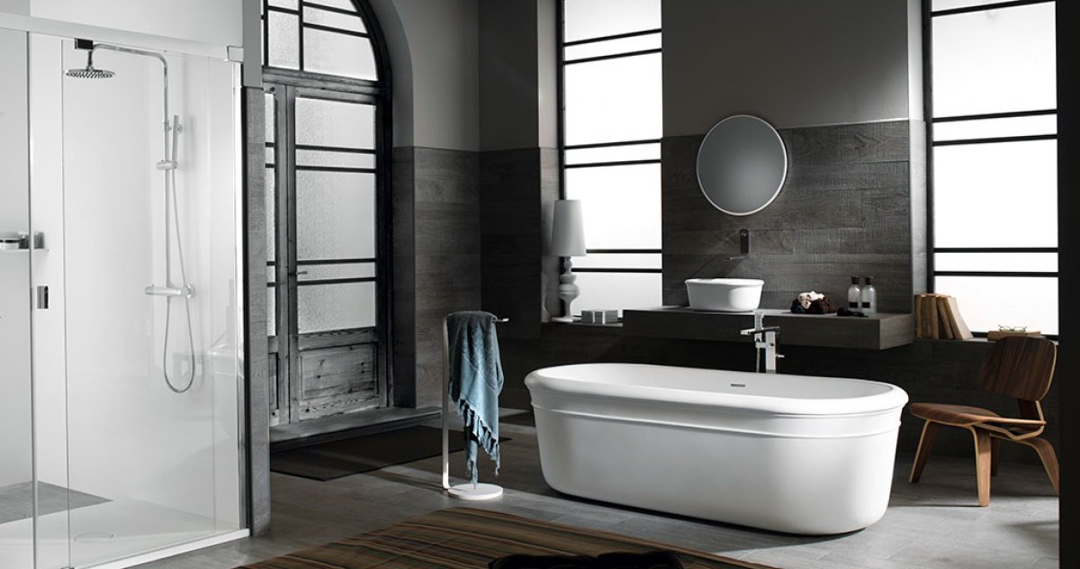 KRION® Bath: arredamento di bagni moderni che evocano la natura
